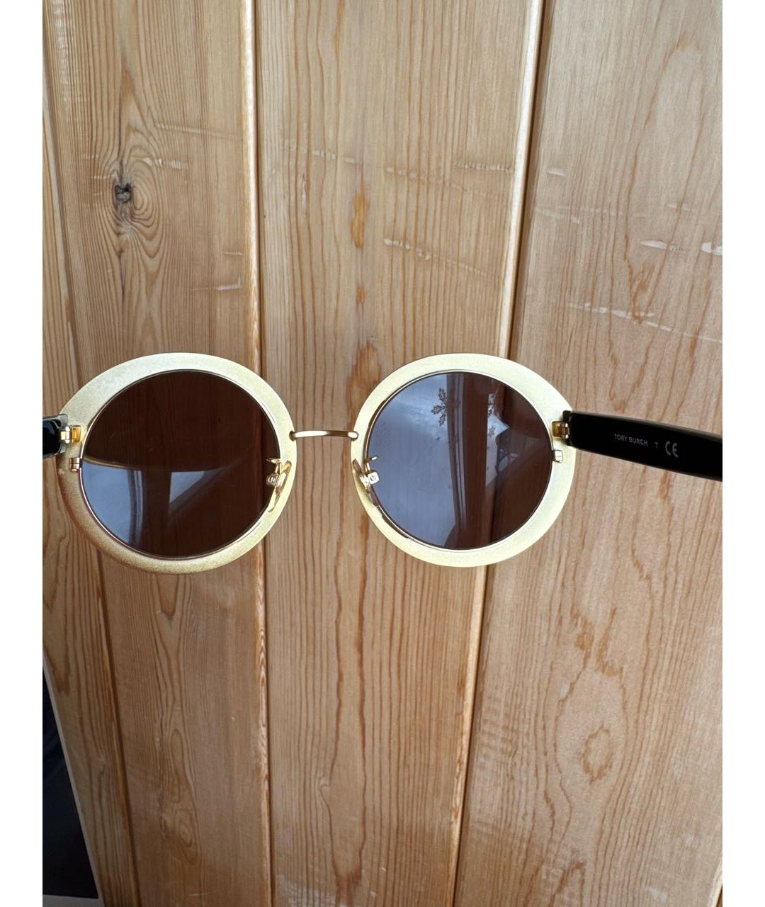 TORY BURCH Черные солнцезащитные очки, фото 4