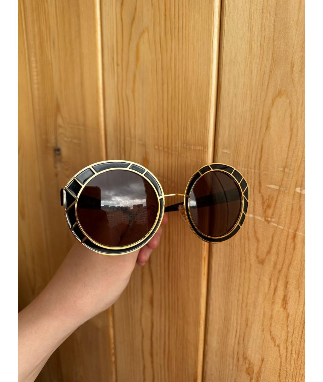 TORY BURCH Черные солнцезащитные очки, фото 3