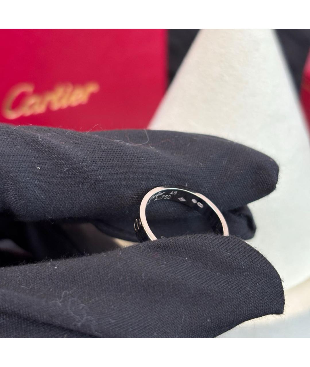 CARTIER Серебряное кольцо из белого золота, фото 5