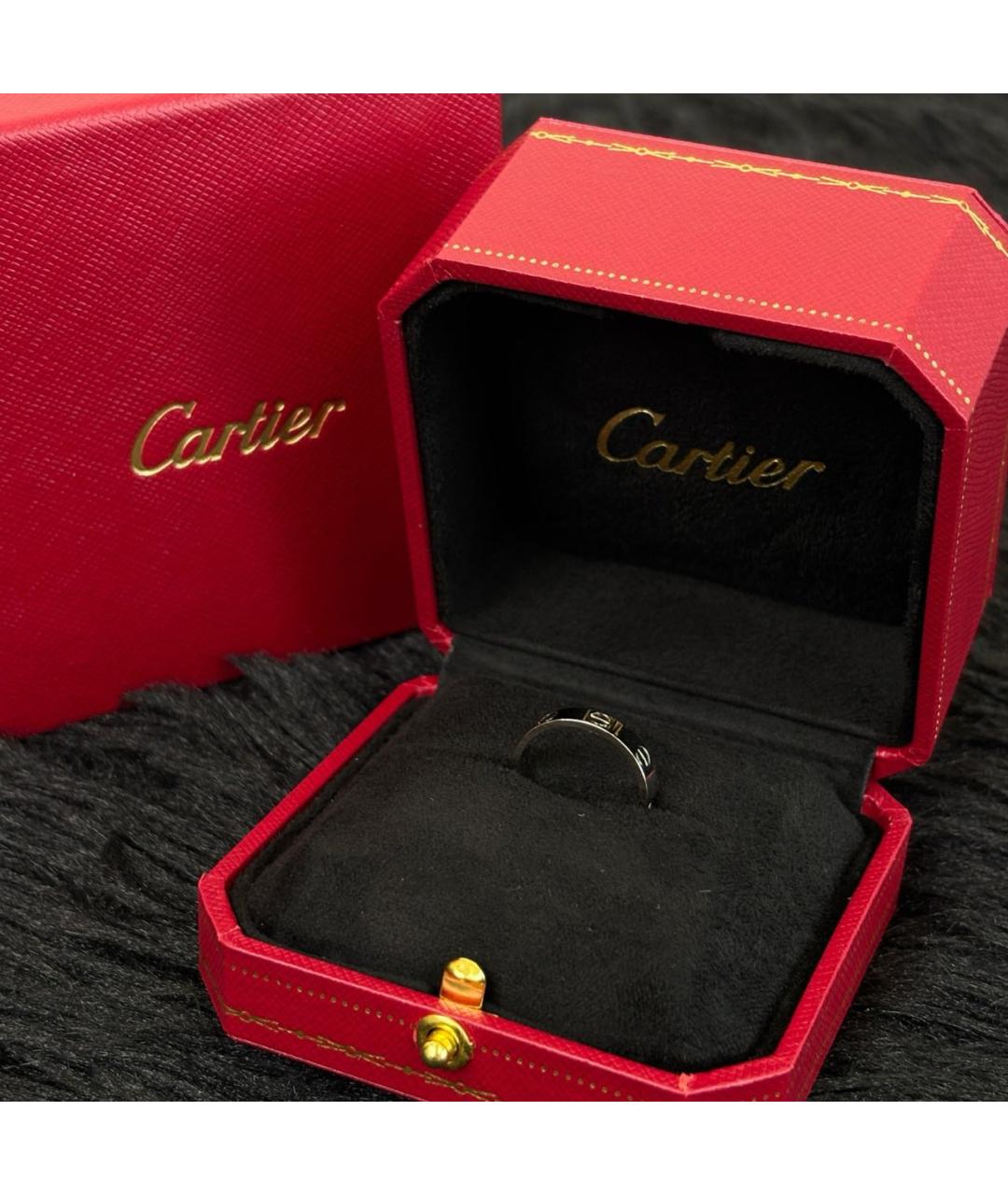 CARTIER Серебряное кольцо из белого золота, фото 2