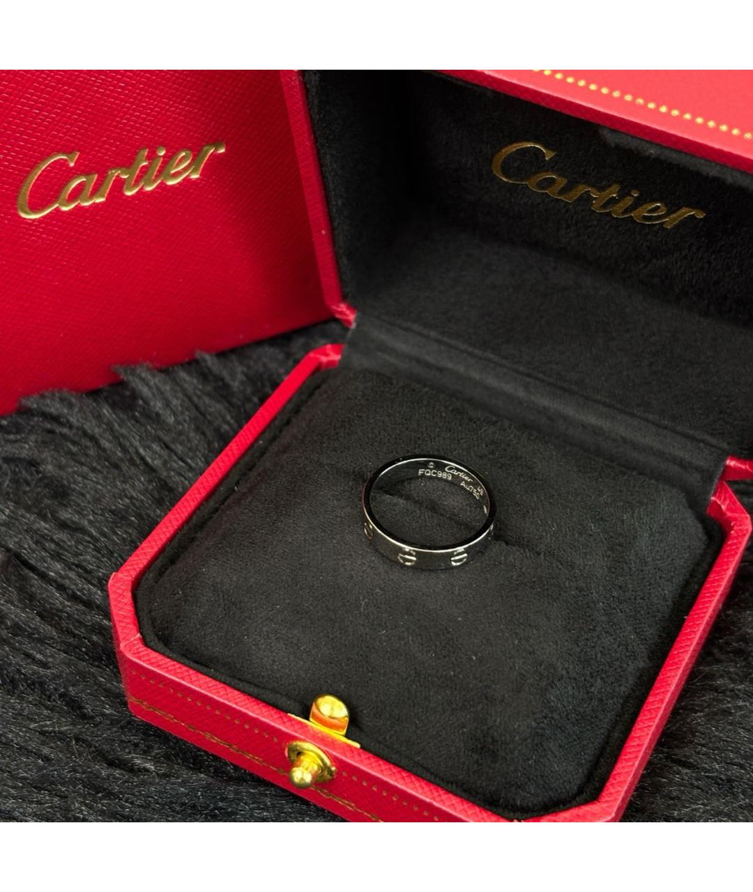 CARTIER Серебряное кольцо из белого золота, фото 3