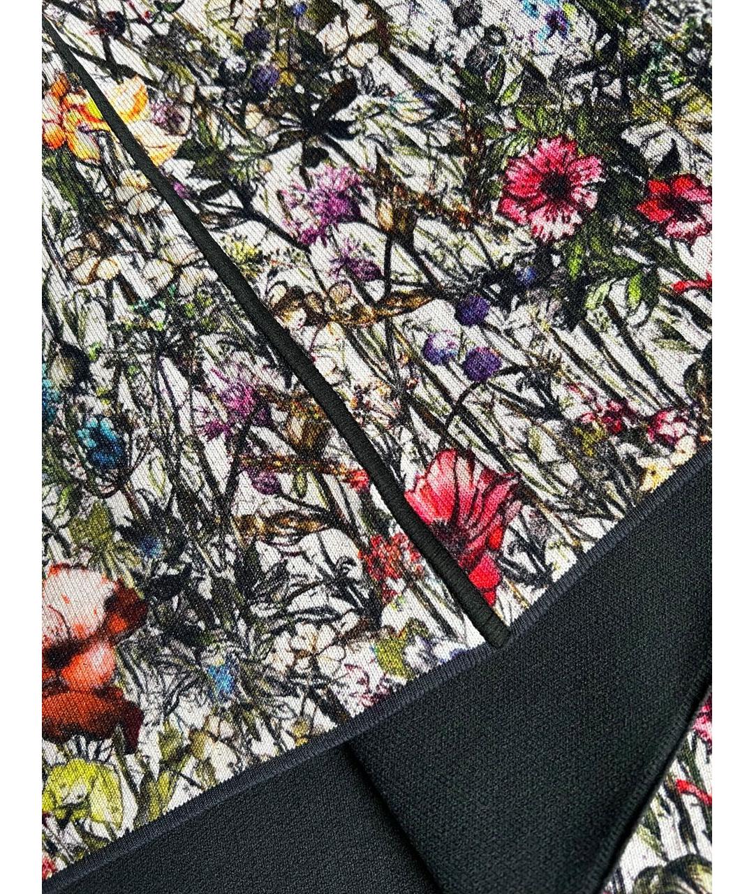 CHRISTIAN DIOR Мульти повседневное платье, фото 5