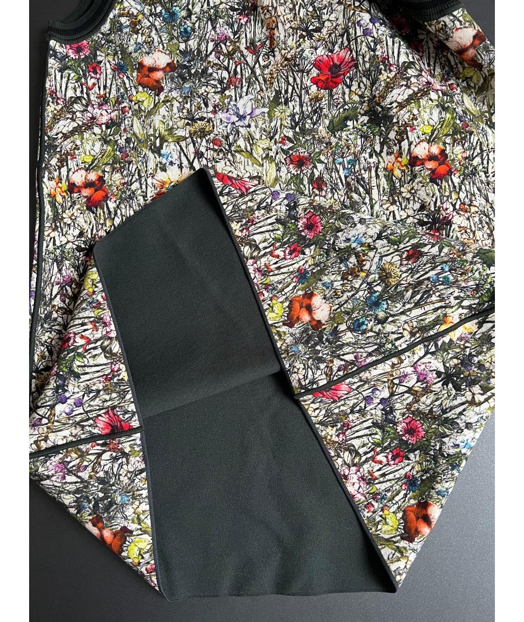 CHRISTIAN DIOR Мульти повседневное платье, фото 8