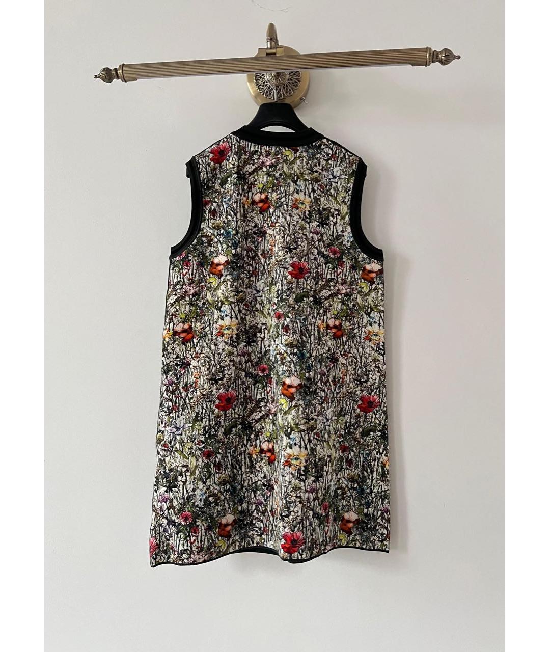 CHRISTIAN DIOR Мульти повседневное платье, фото 2