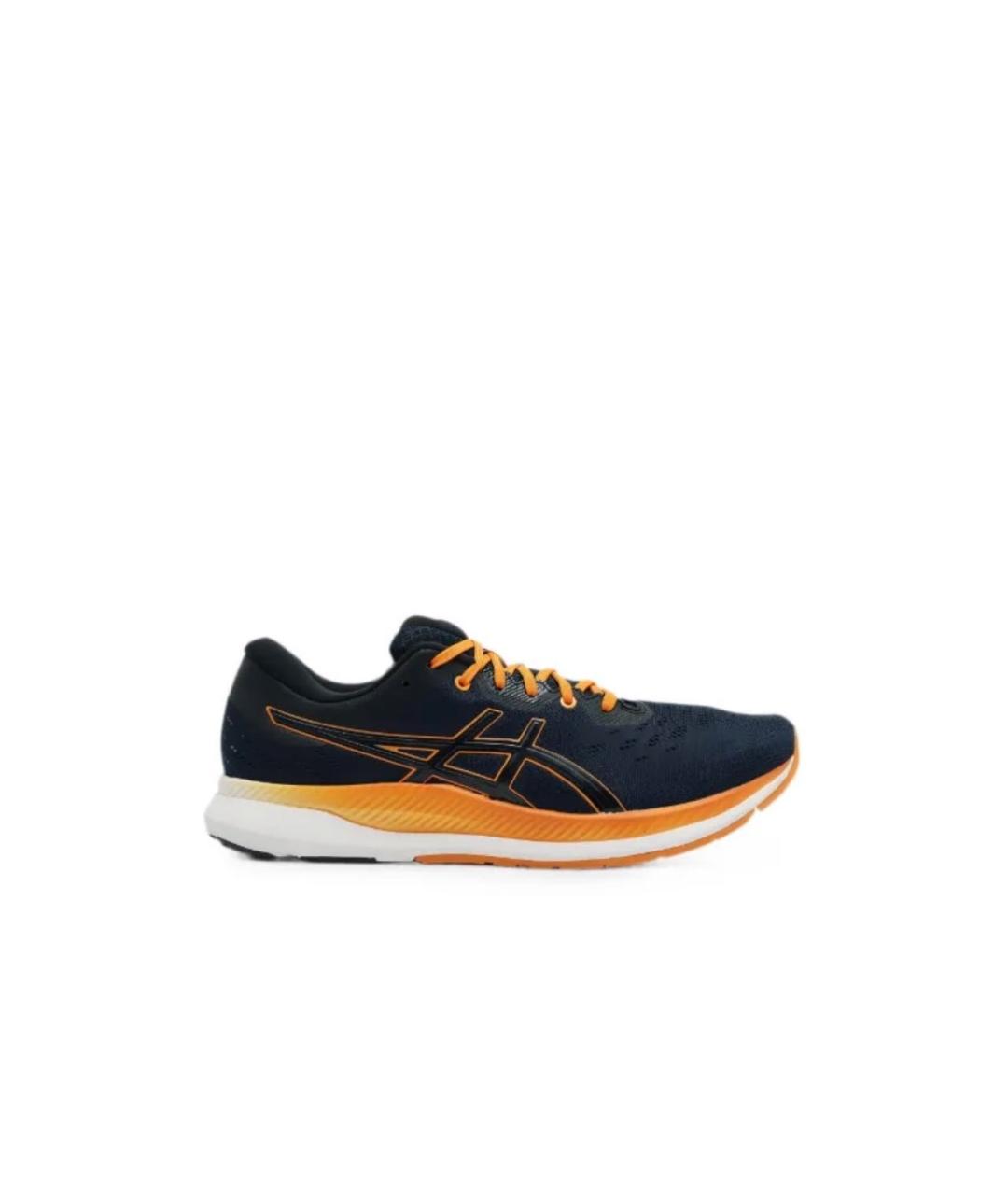 ASICS Темно-синие текстильные низкие кроссовки / кеды, фото 7