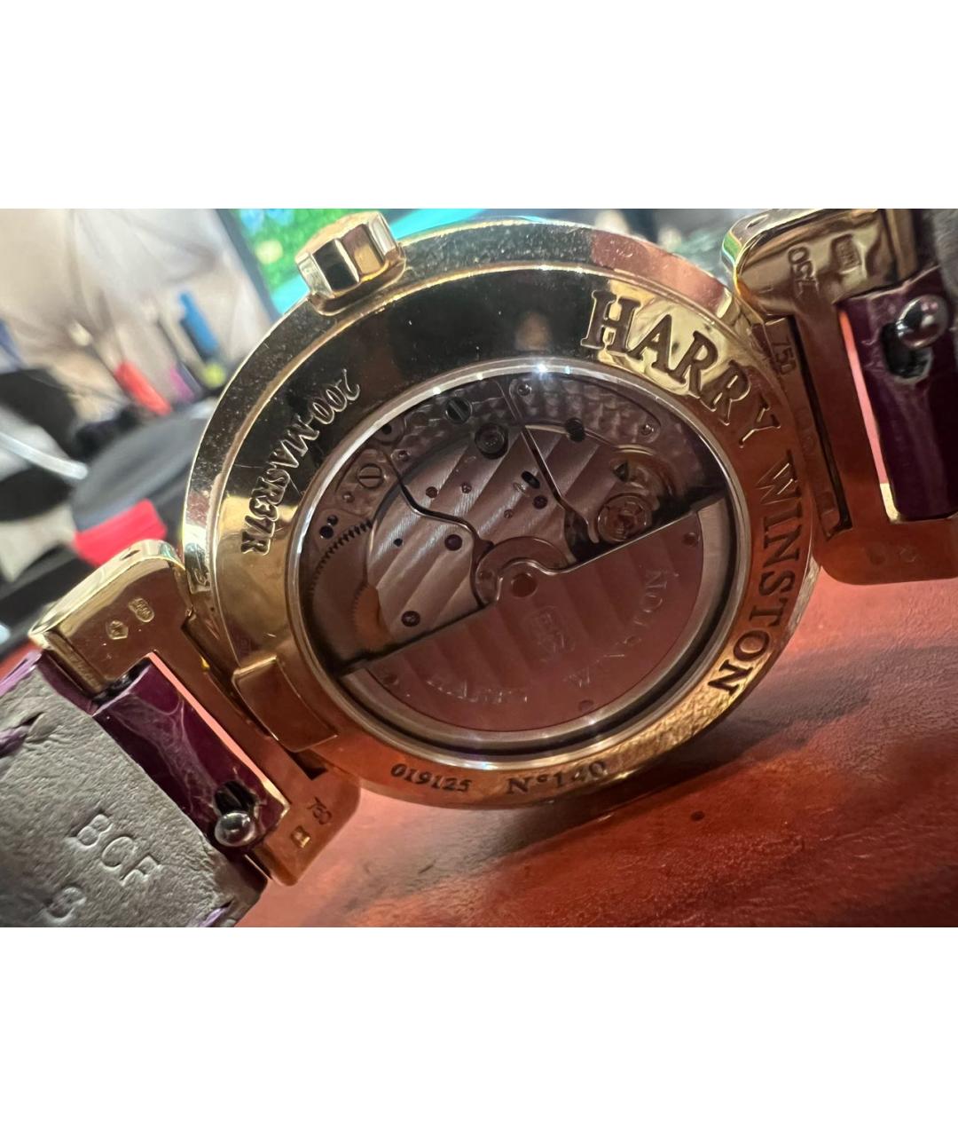 Harry Winston Золотые часы, фото 2
