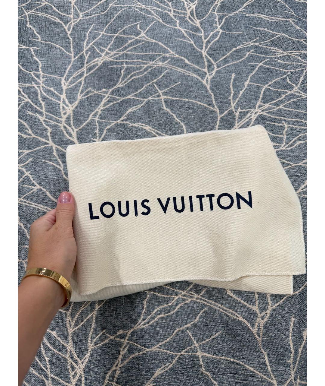 LOUIS VUITTON Коричневый кошелек, фото 7