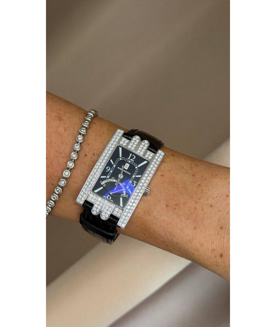 Harry Winston Белые часы из белого золота, фото 7