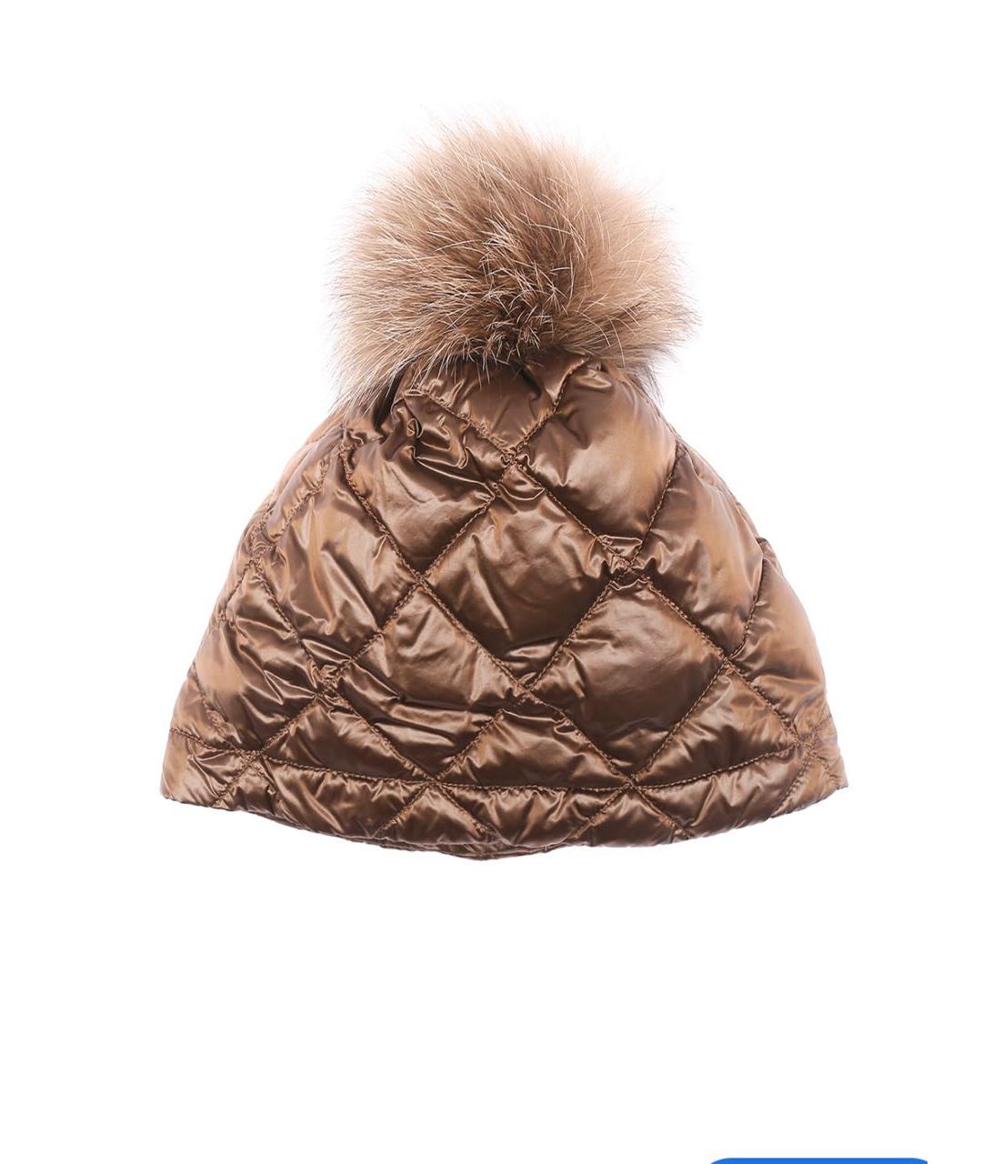 MAX MARA Коричневая шапка, фото 6