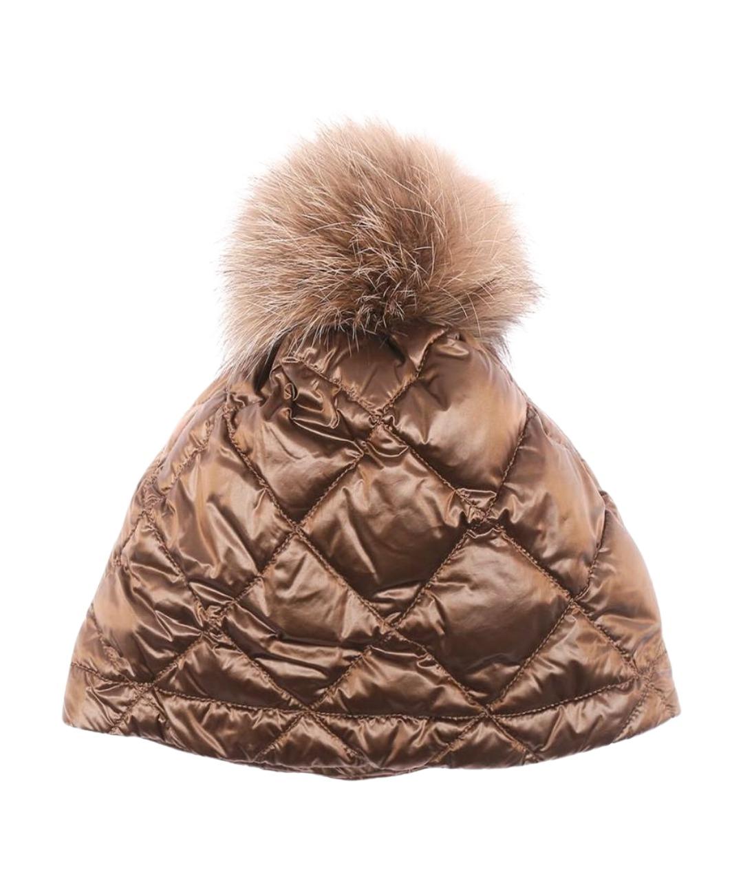 MAX MARA Коричневая шапка, фото 1