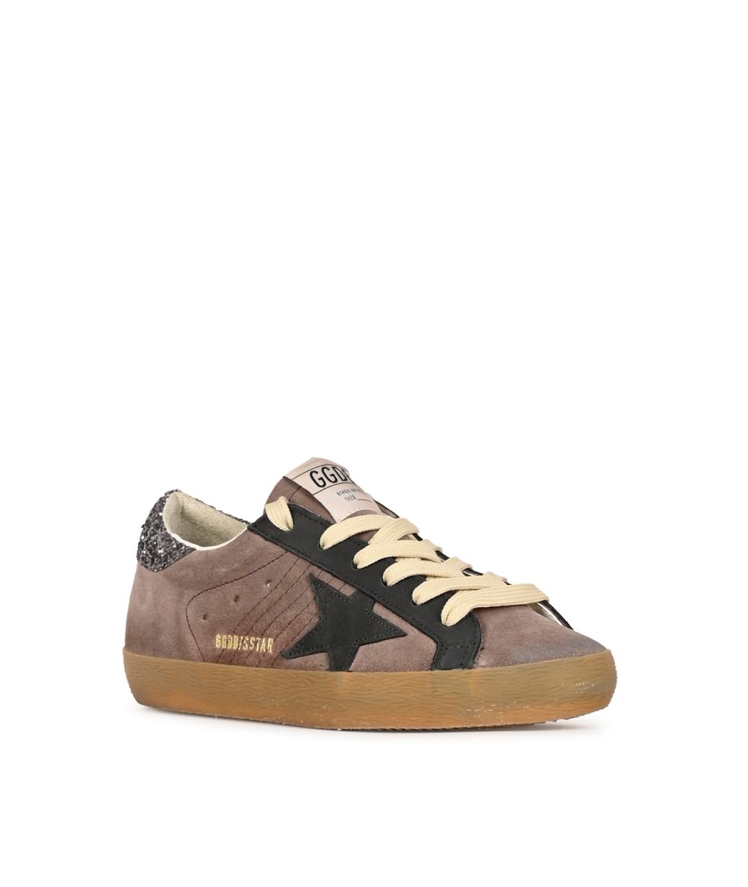 GOLDEN GOOSE Мульти кожаные кеды, фото 3