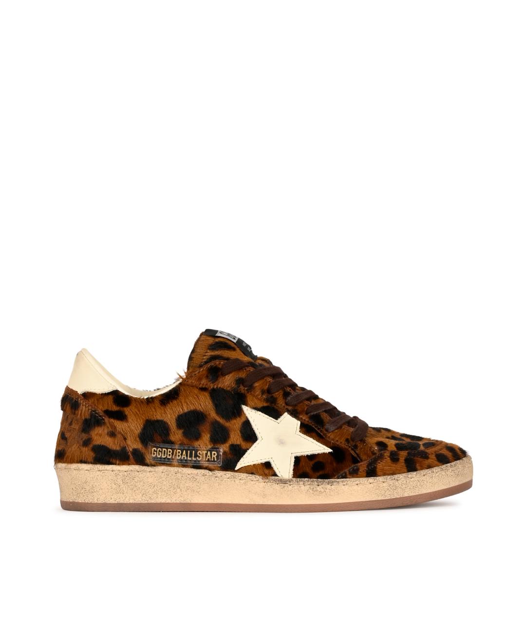 GOLDEN GOOSE Мульти кожаные кеды, фото 2