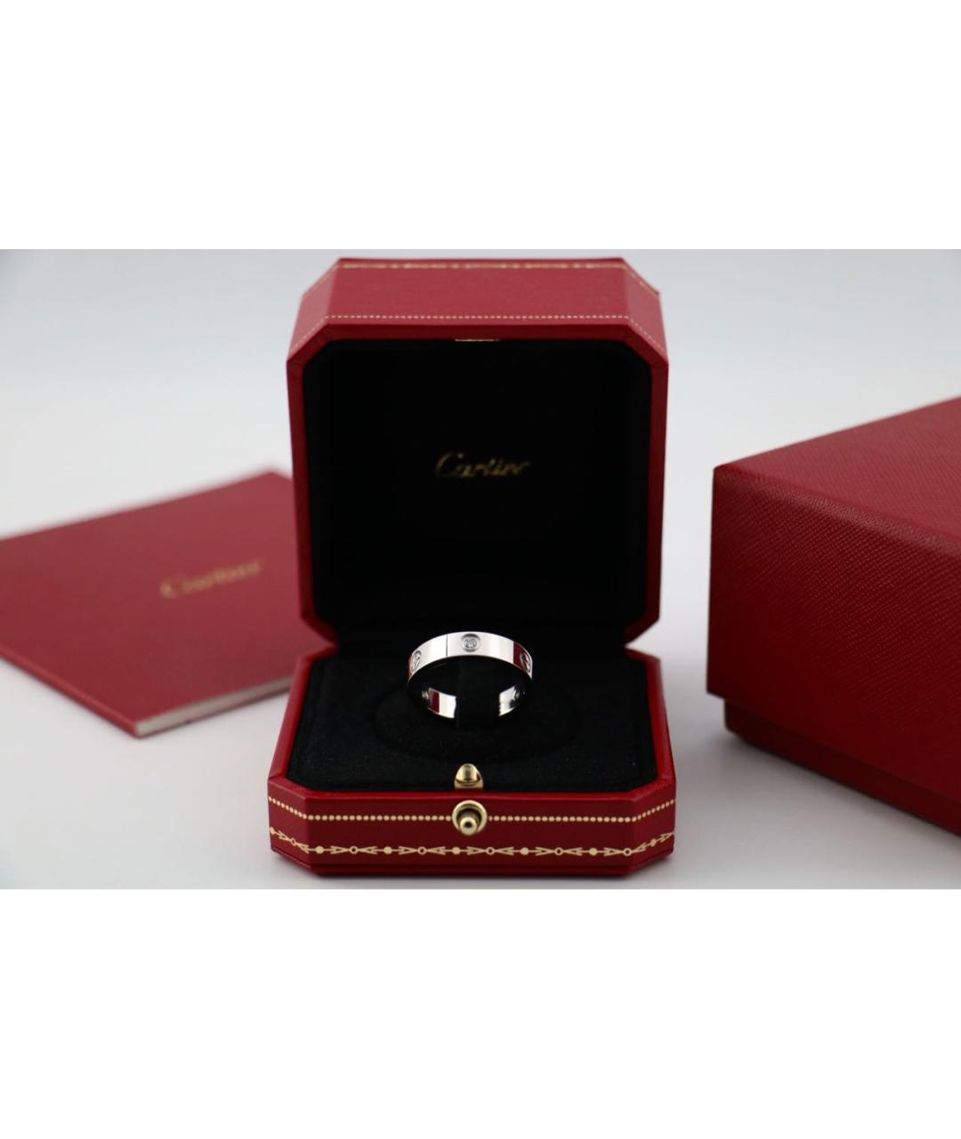 CARTIER Серебряное кольцо из белого золота, фото 2