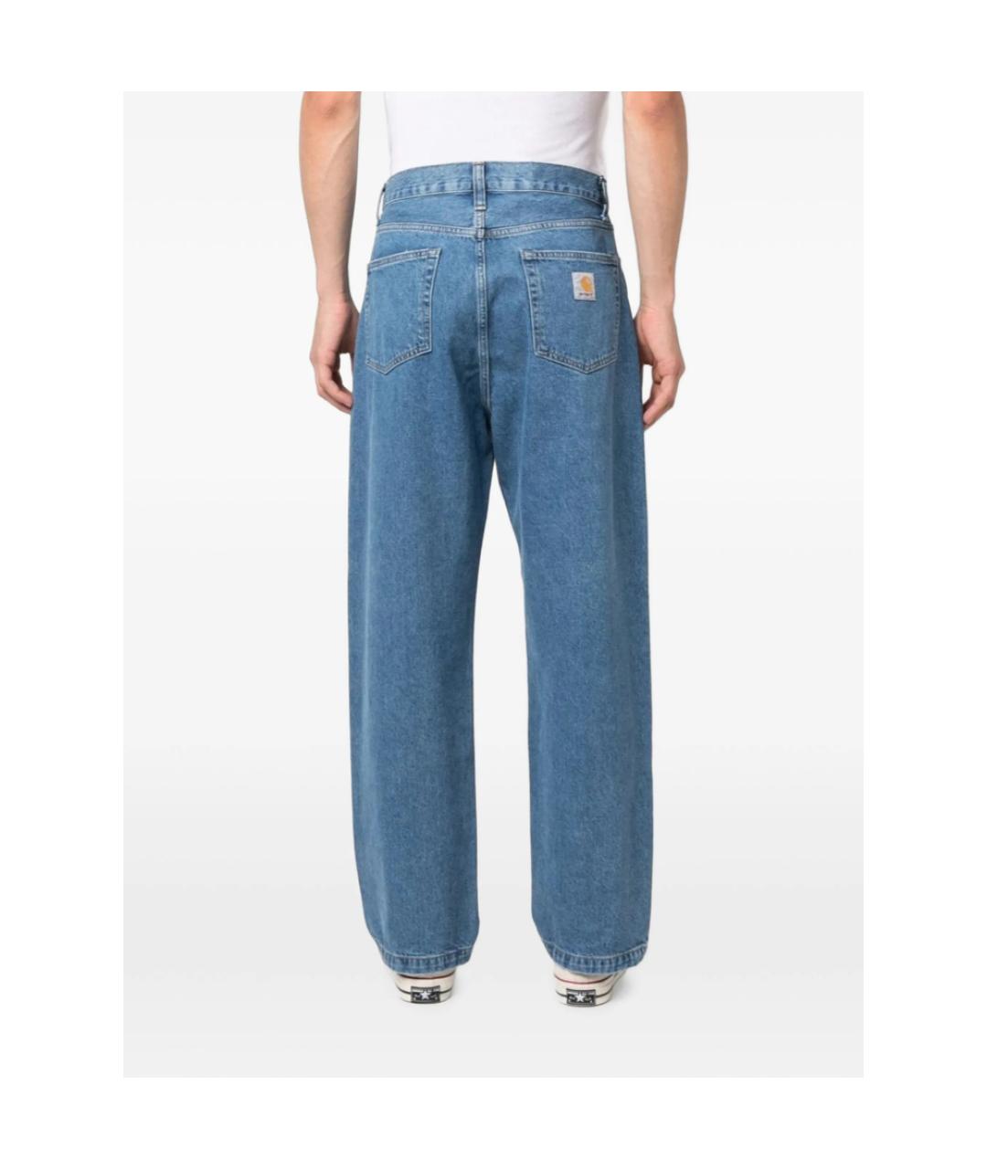CARHARTT Синие хлопковые джинсы, фото 6