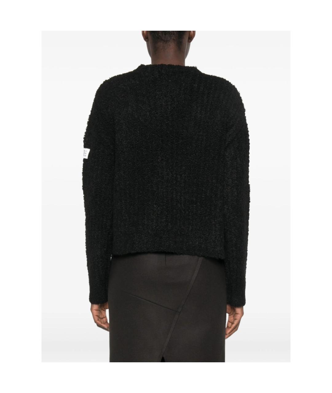 MM6 MAISON MARGIELA Черный шерстяной джемпер / свитер, фото 2