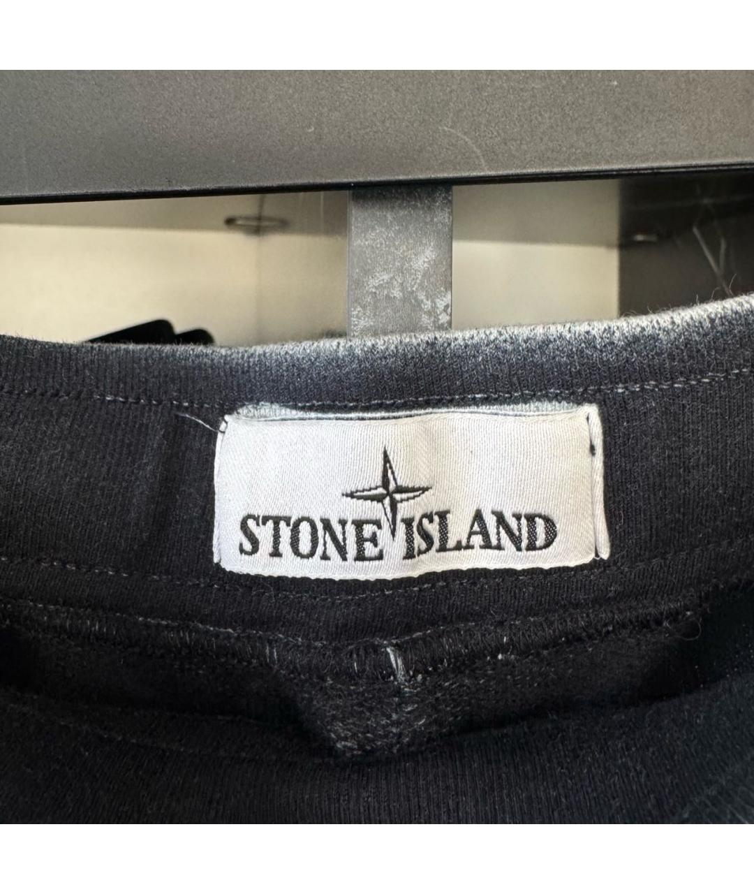 STONE ISLAND Белые хлопковые шорты, фото 5