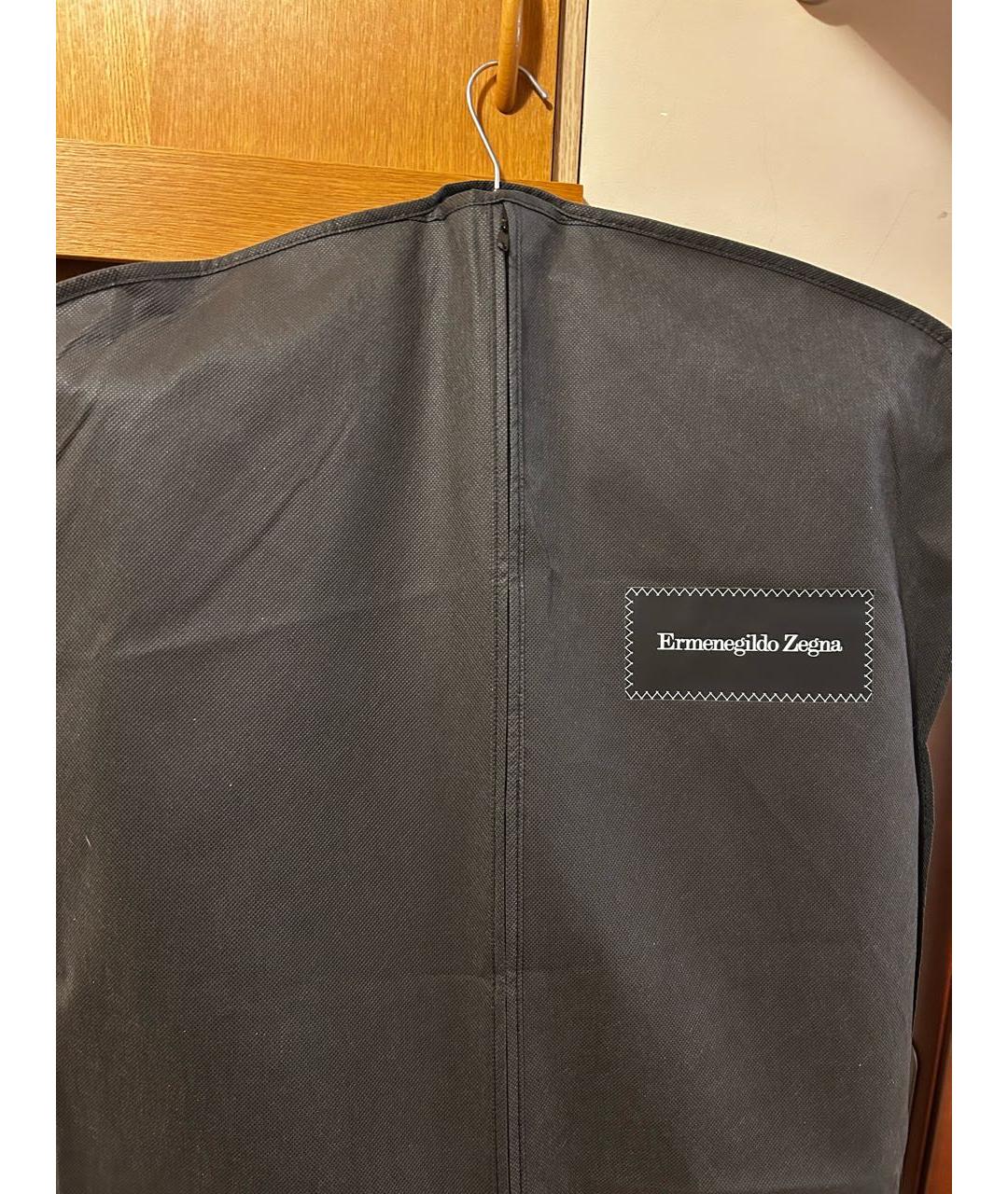 ERMENEGILDO ZEGNA XXX Черная полиэстеровая куртка, фото 8