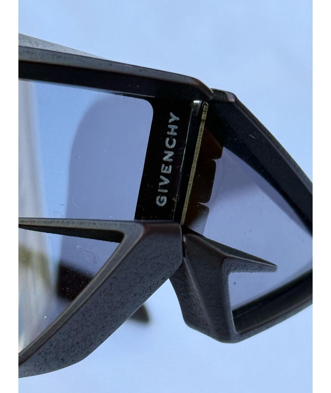 GIVENCHY Черные пластиковые солнцезащитные очки, фото 4