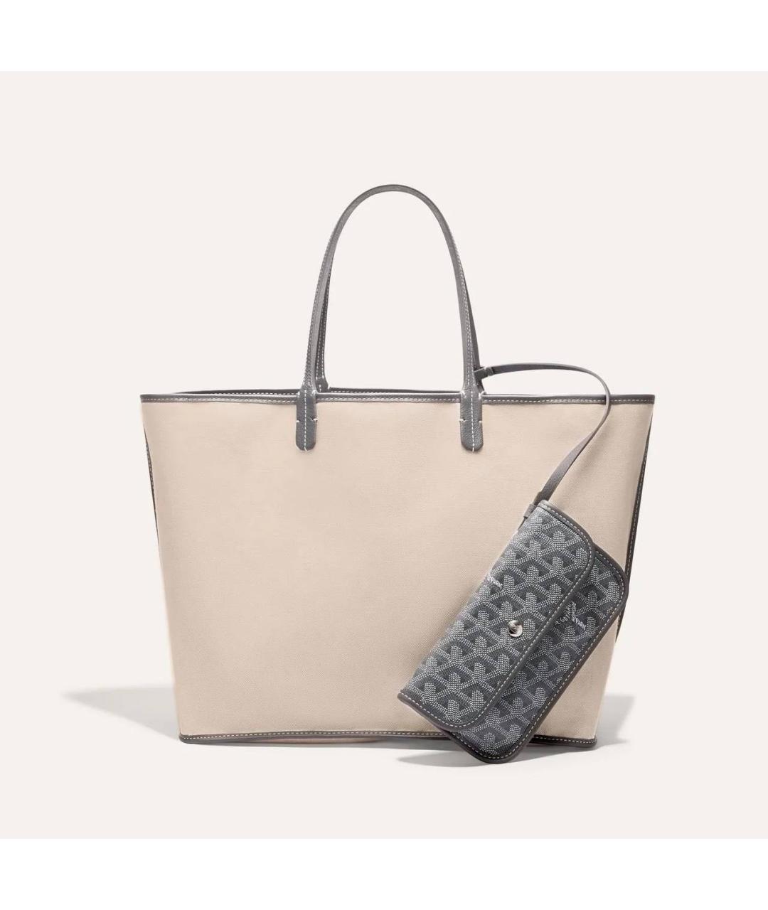 GOYARD Серая сумка тоут, фото 6