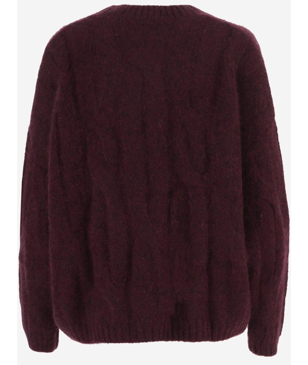 ALLUDE Фиолетовый шелковый джемпер / свитер, фото 2