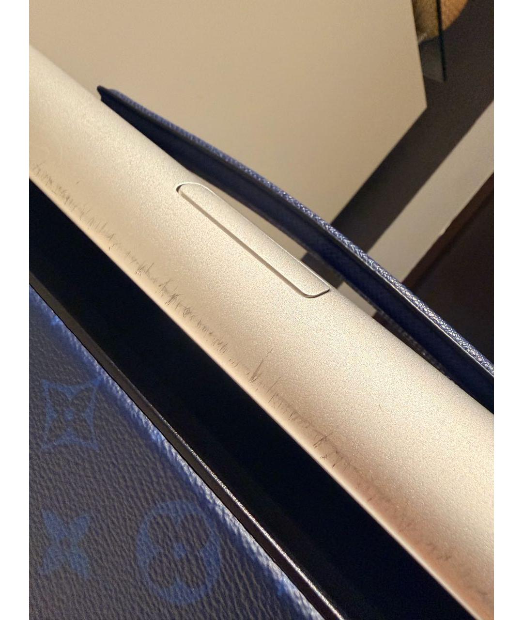 LOUIS VUITTON Синий чемодан, фото 7