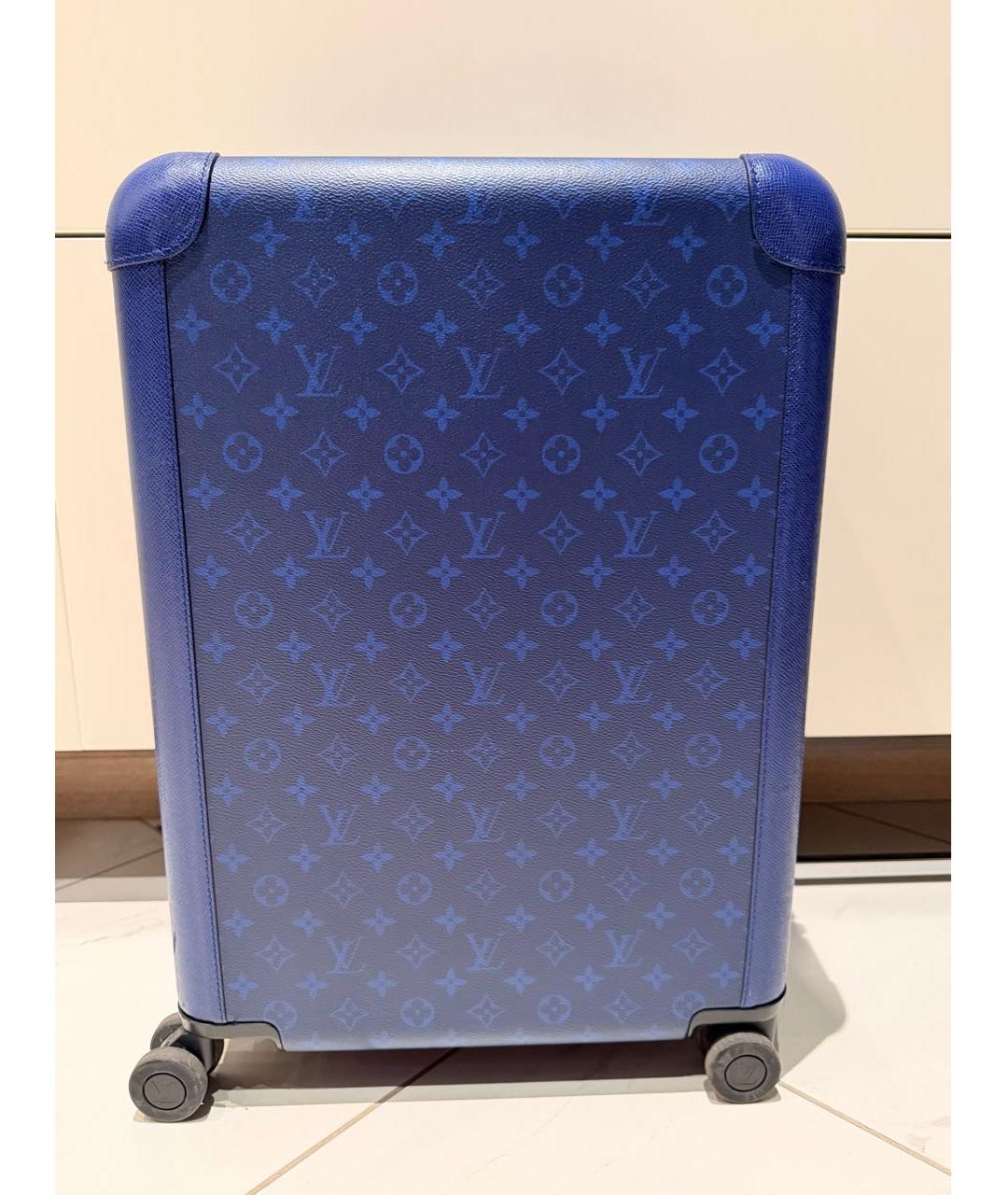 LOUIS VUITTON Синий чемодан, фото 2