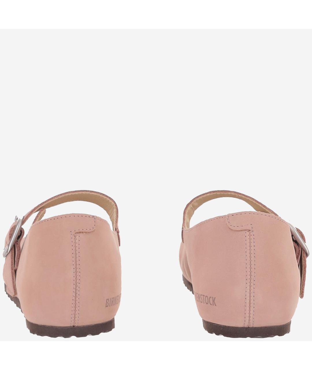 BIRKENSTOCK Розовые нубуковые балетки, фото 4