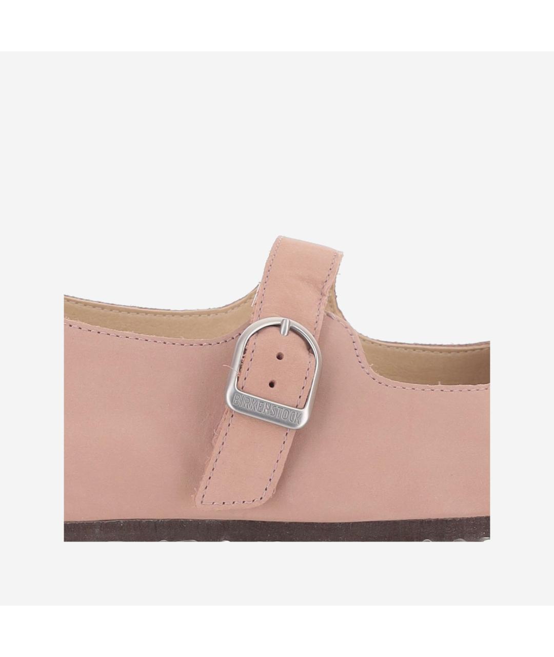 BIRKENSTOCK Розовые нубуковые балетки, фото 5