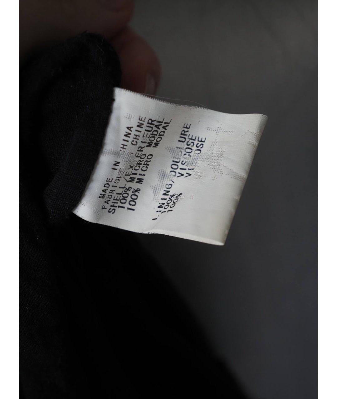 HELMUT LANG Антрацитовое вискозное повседневное платье, фото 8