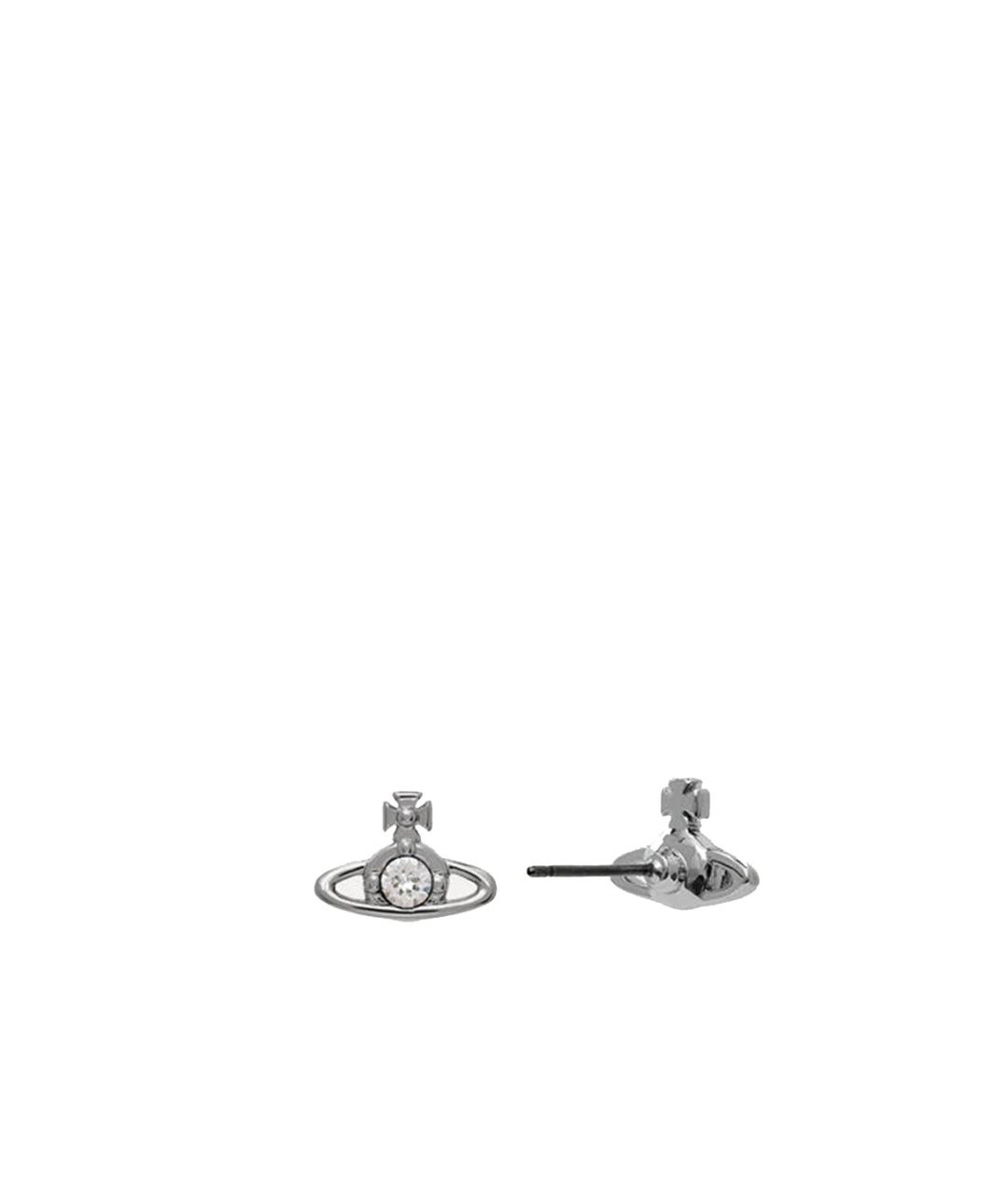 VIVIENNE WESTWOOD Серебряные металлические серьги, фото 2