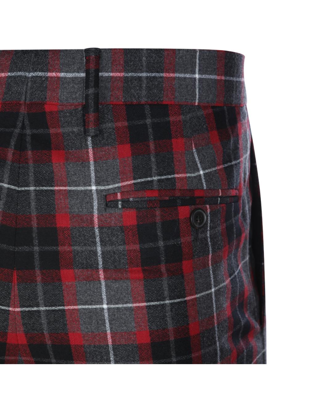 VIVIENNE WESTWOOD Мульти кашемировые повседневные брюки, фото 4
