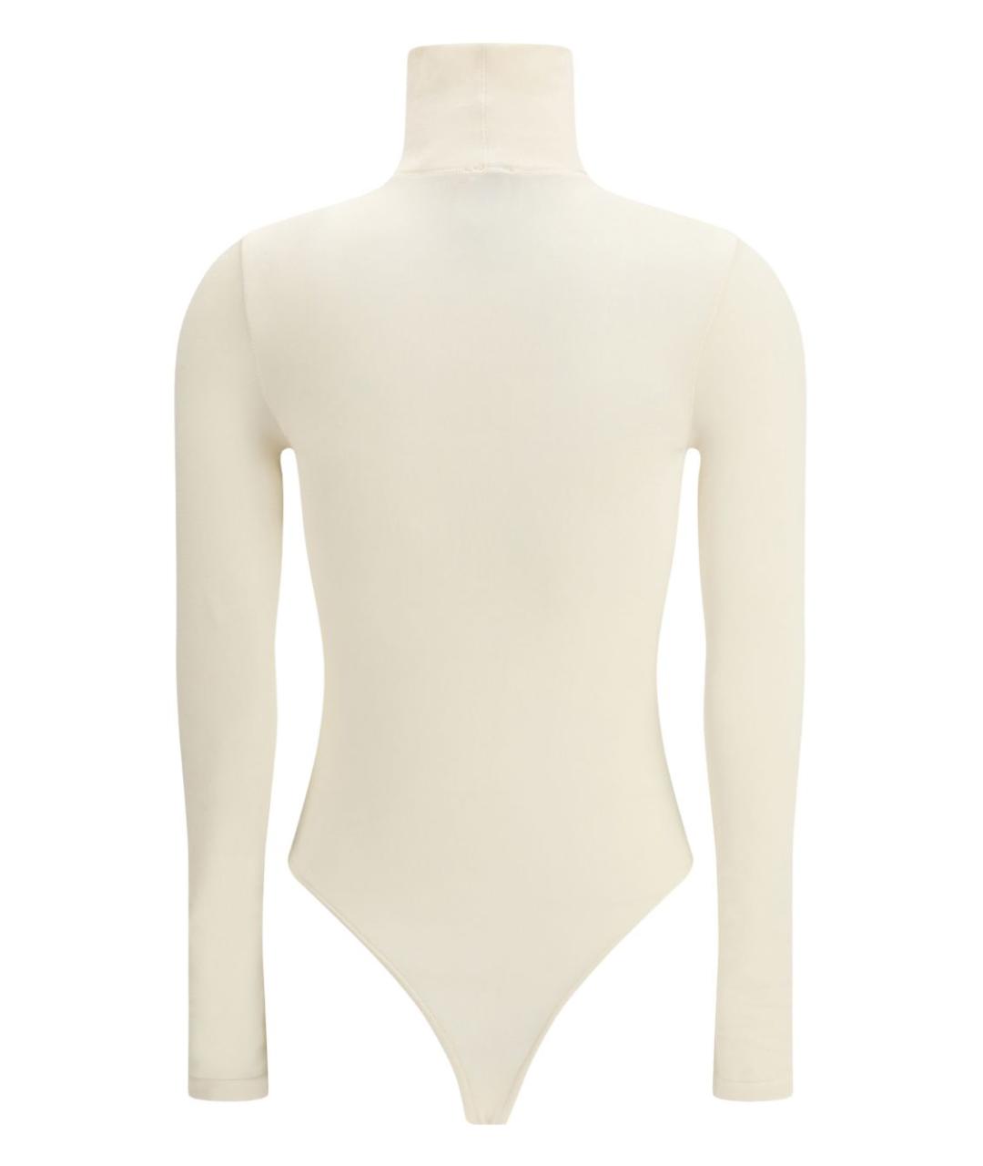 WOLFORD Бежевое хлопковое боди, фото 2
