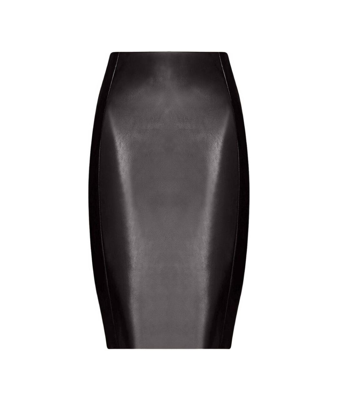 WOLFORD Коричневая полиэстеровая юбка миди, фото 1