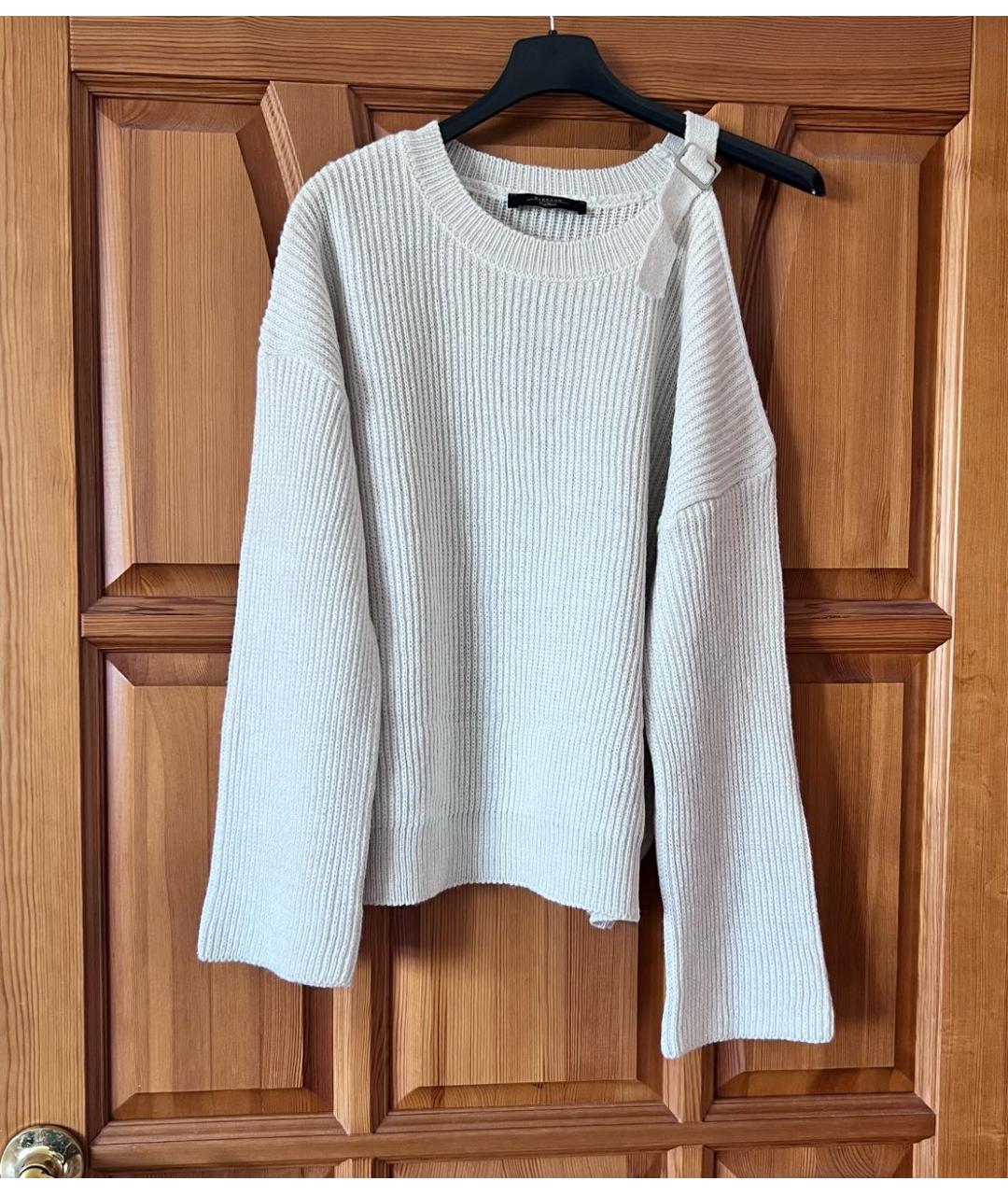 WEEKEND MAX MARA Белый джемпер / свитер, фото 4