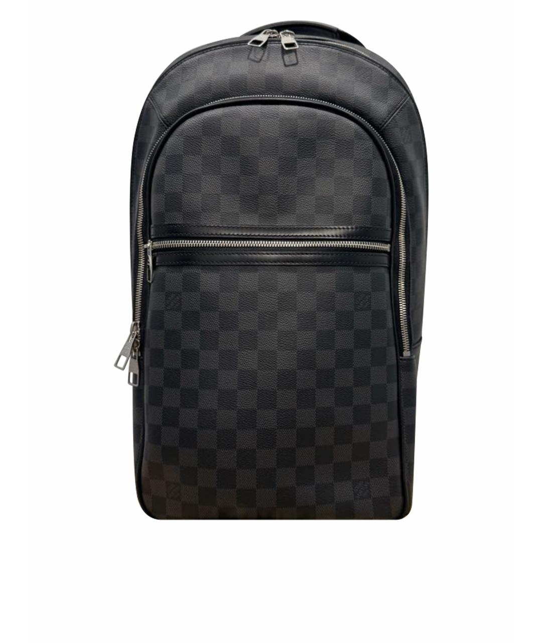 LOUIS VUITTON Черный рюкзак, фото 1