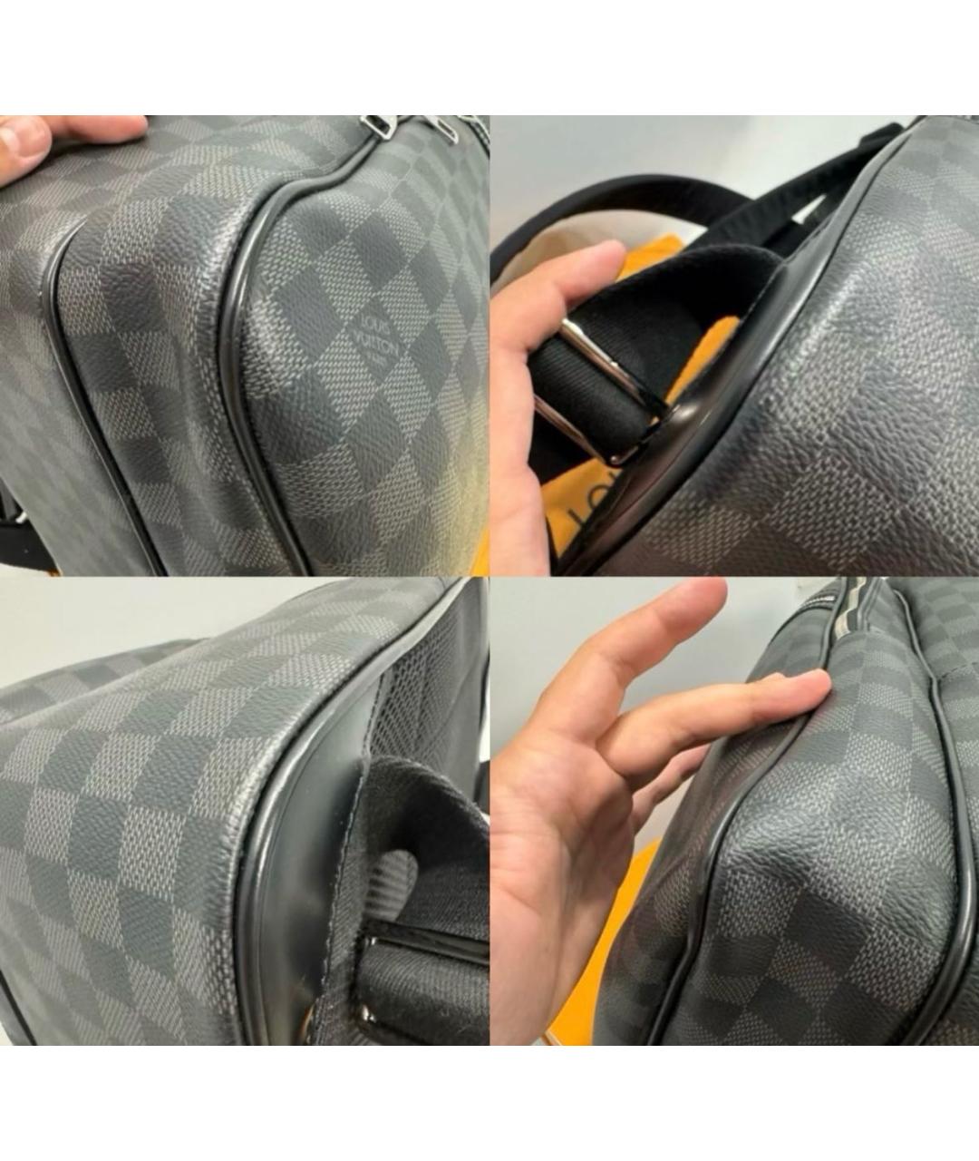 LOUIS VUITTON Черный рюкзак, фото 5