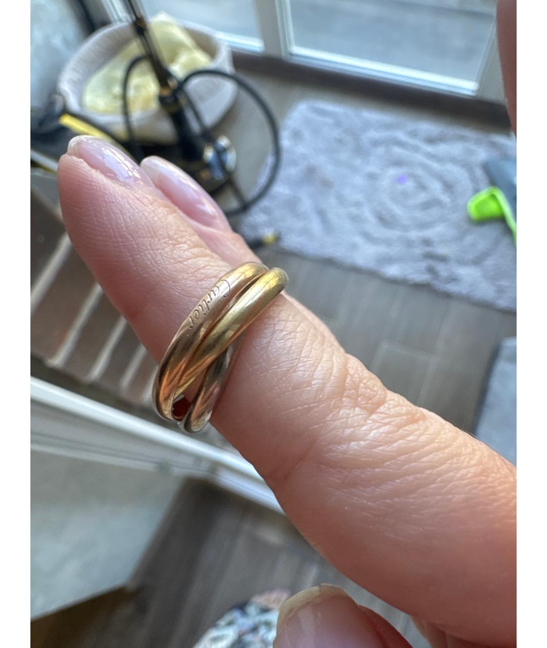 CARTIER Белое кольцо из белого золота, фото 2