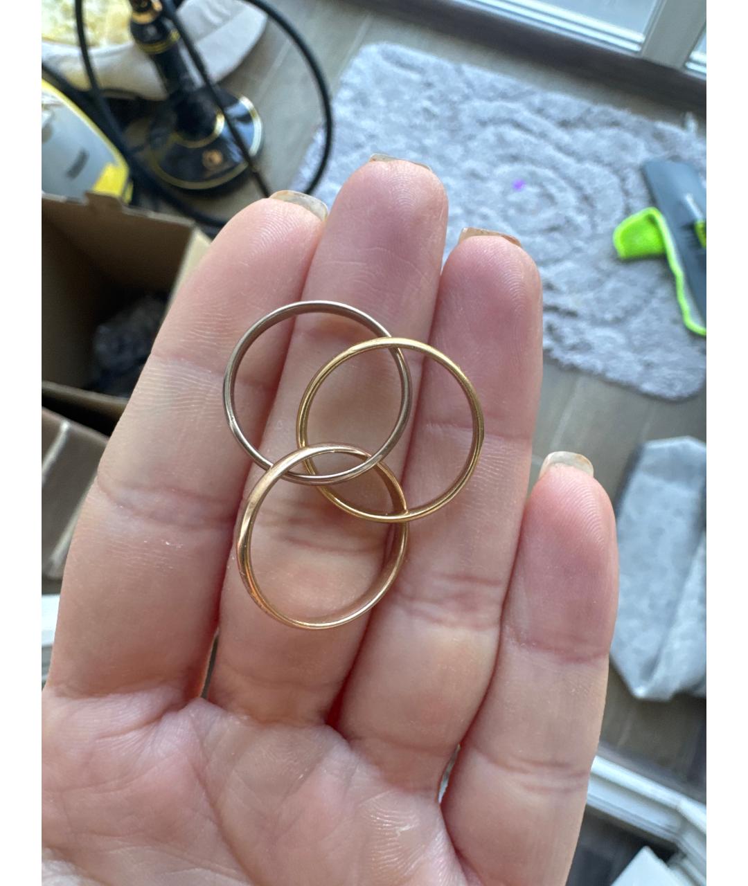 CARTIER Белое кольцо из белого золота, фото 3