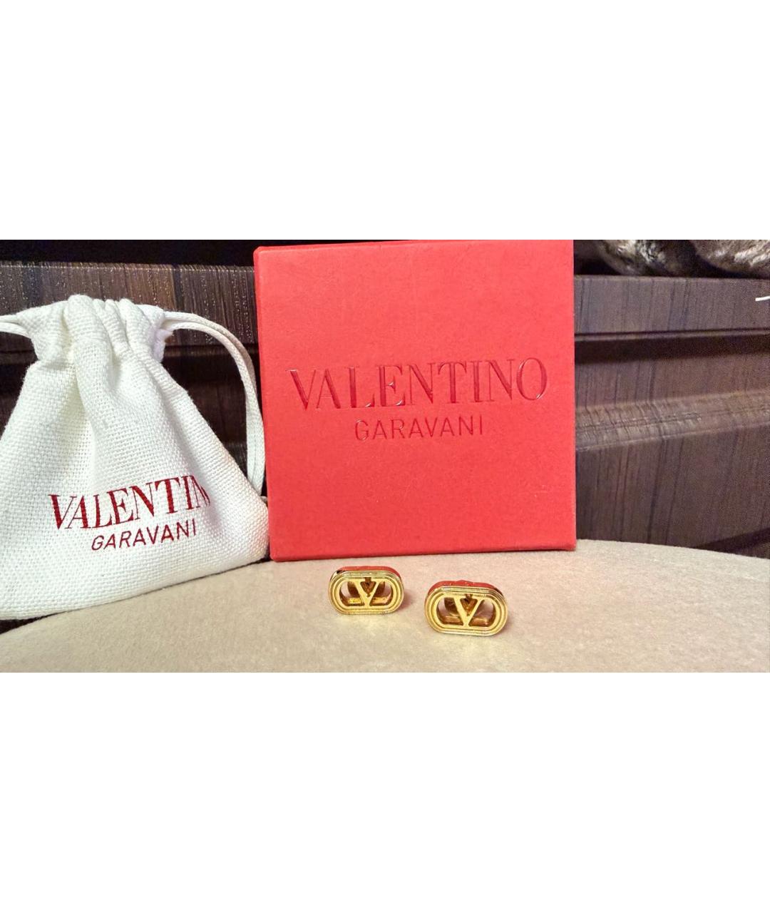 VALENTINO Золотые серьги, фото 6