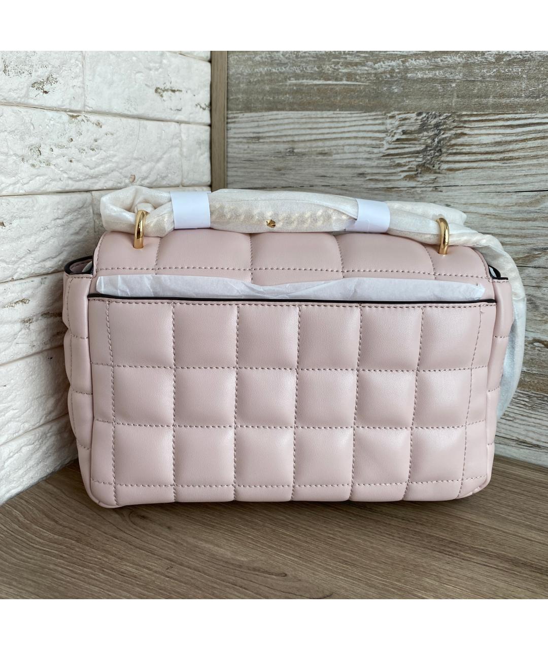 MICHAEL KORS Розовая сумка через плечо из искусственной кожи, фото 5
