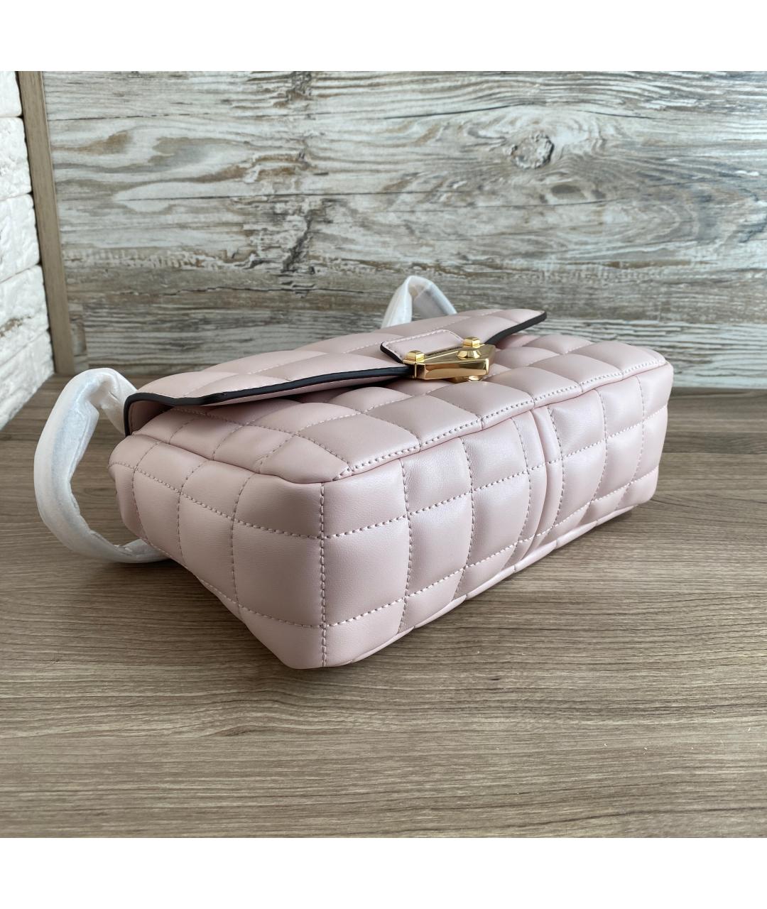 MICHAEL KORS Розовая сумка через плечо из искусственной кожи, фото 9