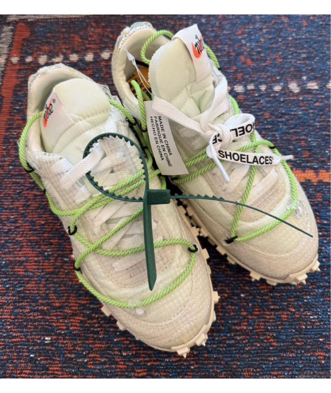 NIKE X OFF-WHITE Белые кроссовки, фото 3
