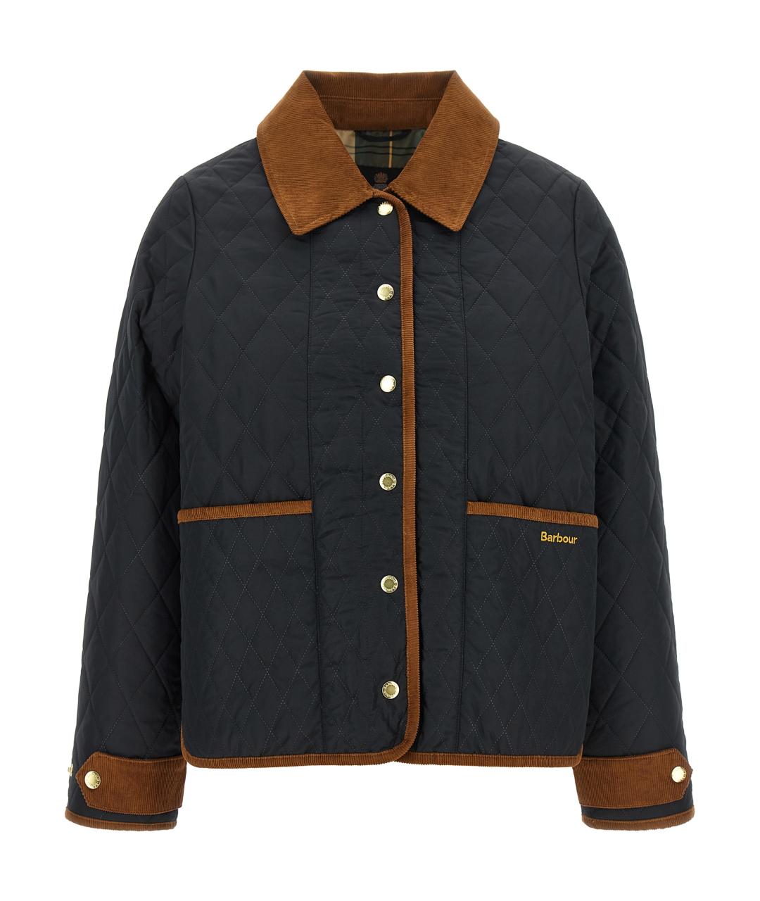 BARBOUR Темно-синяя полиэстеровая куртка, фото 1
