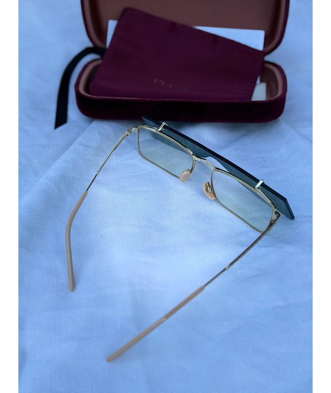 GUCCI Мульти металлические солнцезащитные очки, фото 7