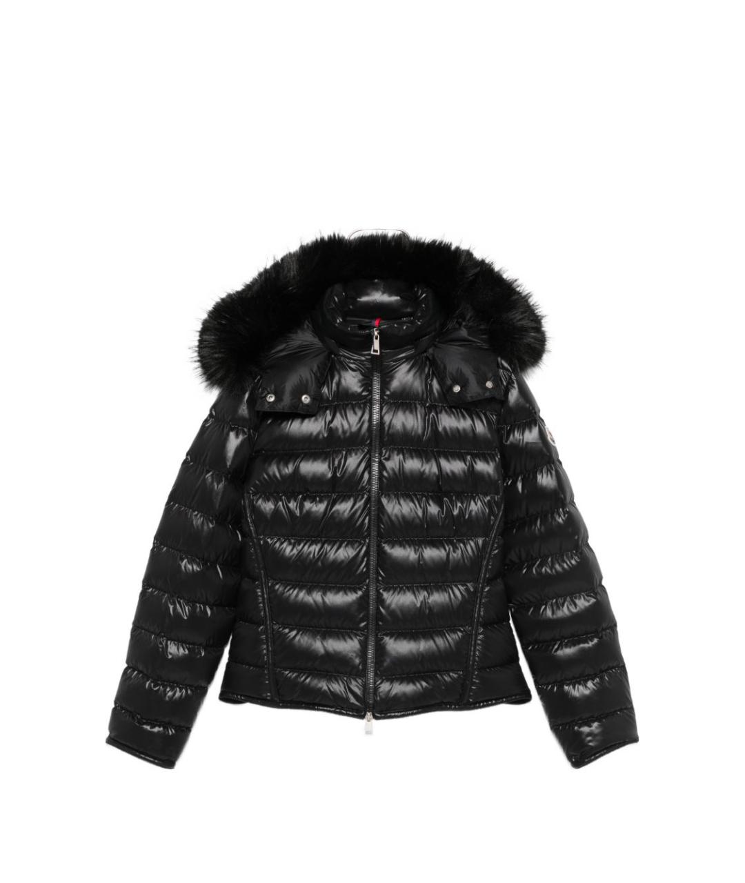 MONCLER Черная полиамидовая куртка, фото 1