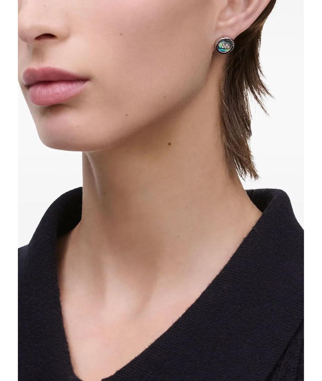 MARC JACOBS Серебряные металлические серьги, фото 2