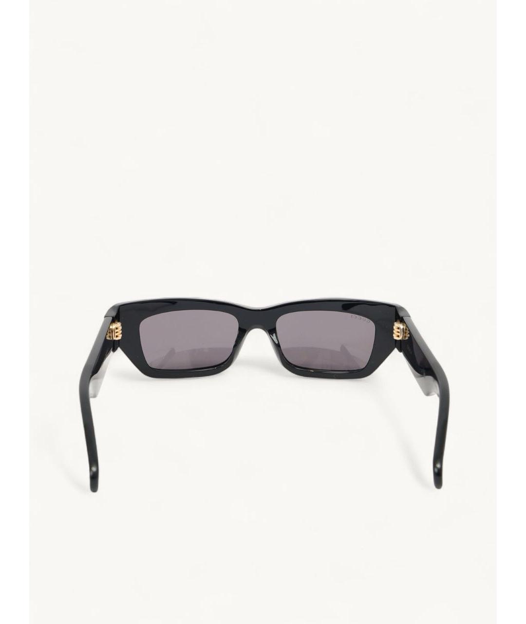 GUCCI Черные пластиковые солнцезащитные очки, фото 6