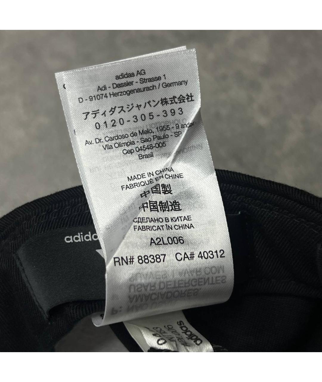 ADIDAS Черная хлопковая кепка/бейсболка, фото 8