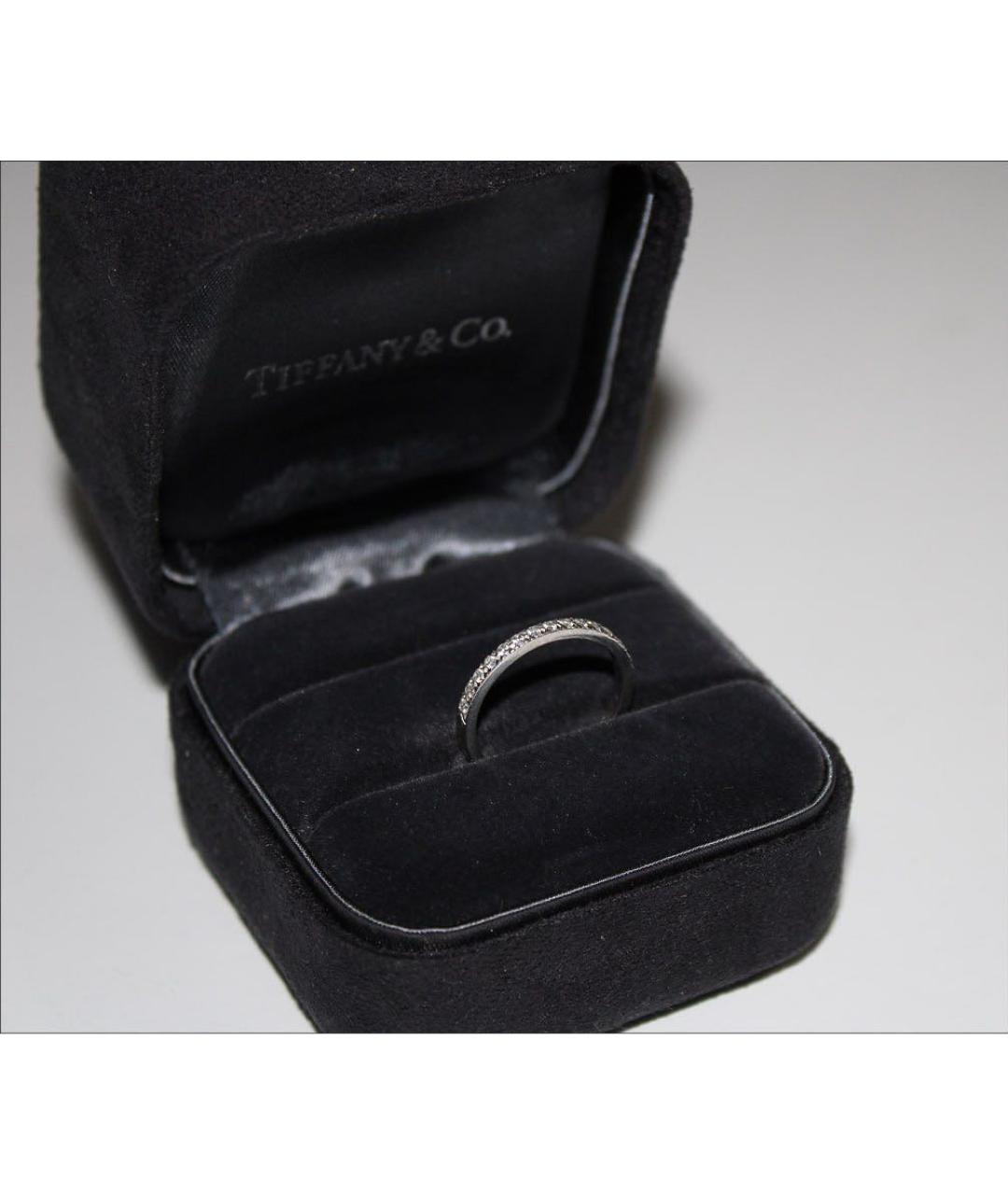 TIFFANY&CO Белое платиновое кольцо, фото 4