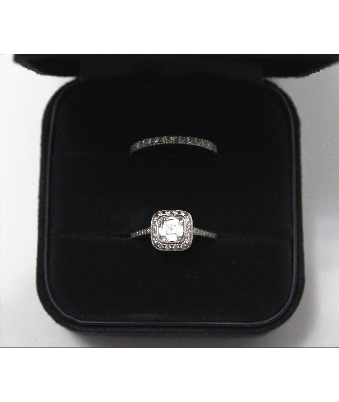 TIFFANY&CO Белое платиновое кольцо, фото 3
